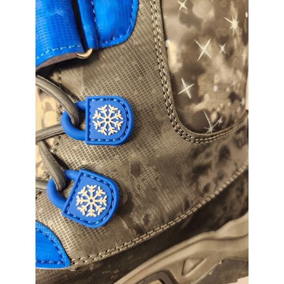 Snow Winter Boots Kids Unisex  Slip Resistant Outdoor Lined NEW Sz EU 34 US 2.5 - Picture 10 of 11